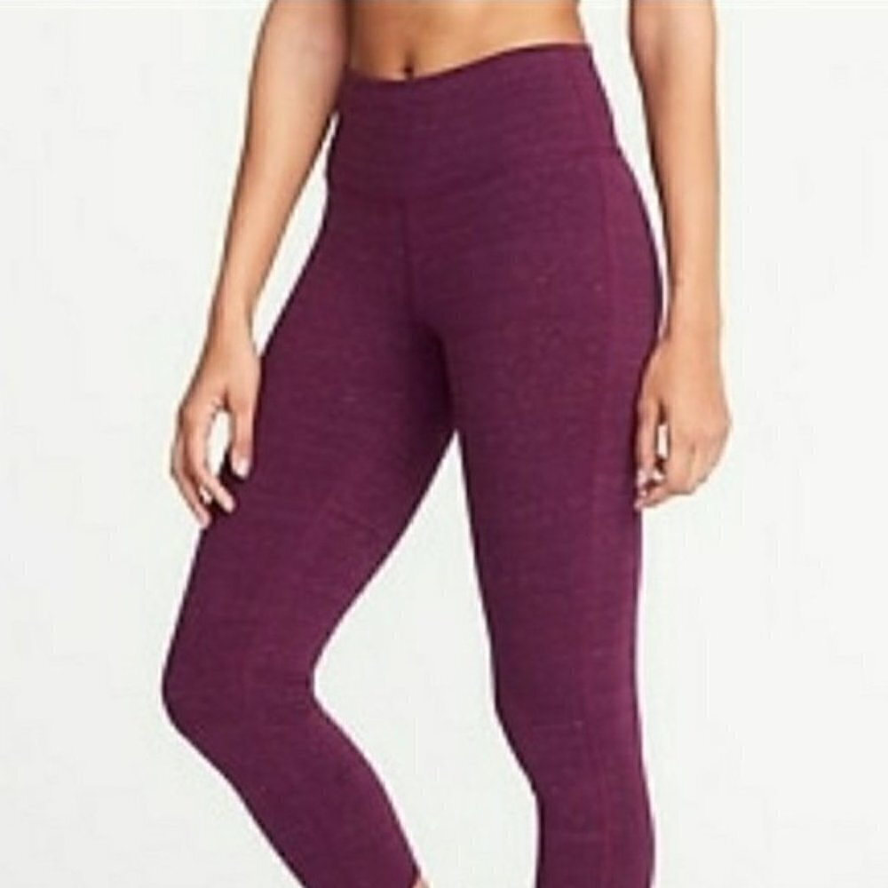 Calvin Klein Activewear Purple Leggings Size Small